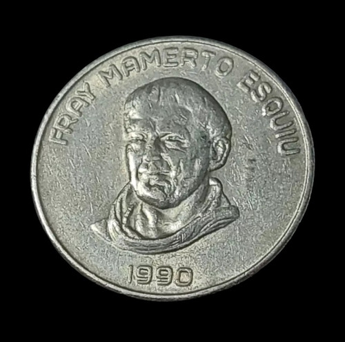 Moneda Medalla Catamarca 1 Esquiu Año 1990 Plata Cj:1.1  410