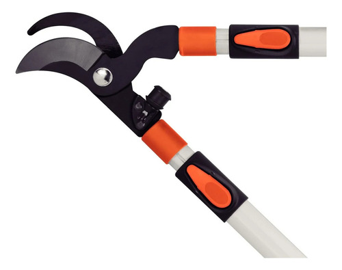 Tesourao Poda Bypass Cabo Extensivel - Tramontina Cor Laranja