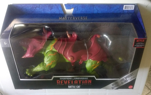 Battle Cat Masters Of The Universe Revelation Deluxe Mattel (Usado)