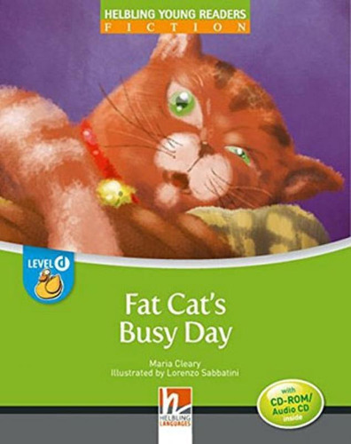 FAT CAT'S BUSY DAY - BIG BOOK - LEVEL D: HELBLING YOUNG READERS, de Cleary, Maria. Editora HELBLING LANGUAGES ***, capa mole em inglês