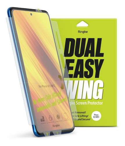Film Dual Easy Xiaomi Poco X3 Nfc/poco X3 Pro Ringke Pack X2