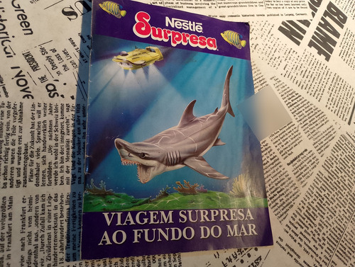Album Nestlé Viagem Surpresa Ao Fundo Do Mar Incomp (Usado)