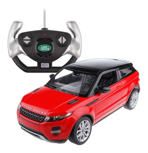 Auto Radio Control Land Rover Range 1/14 Rastar La Plata Color Rojo
