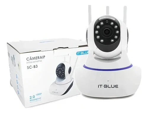 Câmera Segurança It-blue Sc-b3 2mp Ptz Wi-fi/lan Visão Noturna Hd