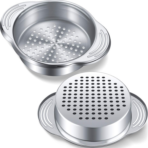 Colador De Acero Inoxidable Para Latas De Atn (2 Piezas)