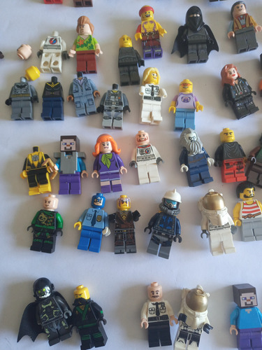 Lego Minifiguras Lote Ver Fotos 80 Minifigura (Usado)