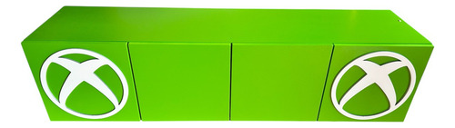 Repisa Xbox One X Verde Fluorescente Premium Bordó