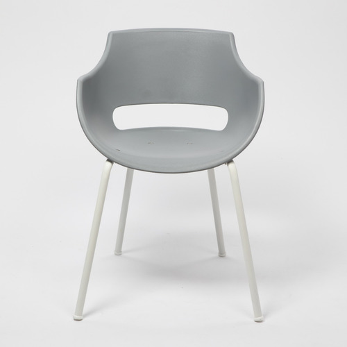 Imagen 2 de 6 de Silla Diseño Frida Alto Impacto Patas Blancas Rossi