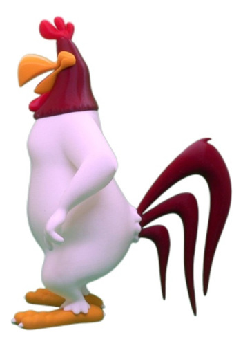 Figura Gallo Claudio Y Gavilán Pollero Looney Tunes. Pack 2u