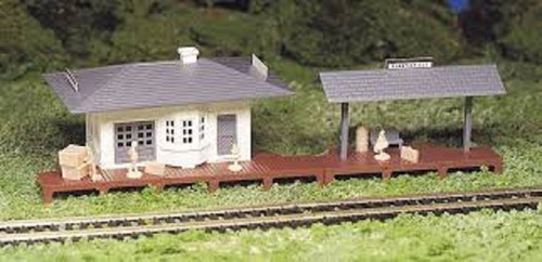 Estação Suburbana P/ Maquete Esc. Ho P/ Montar