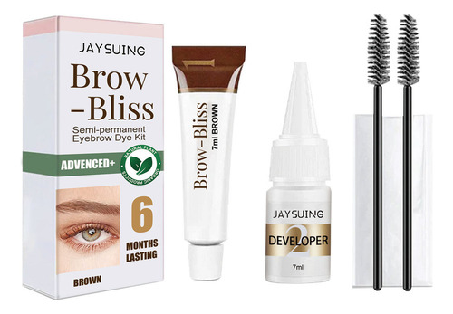 Kit De Tinte Semipermanente For Cejas O Long Lasting Techn