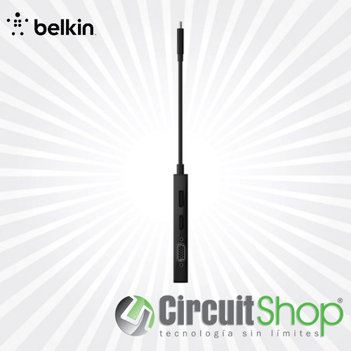 Adaptador De Vídeo Usb-c Hdmi Vga Displayport Dvi Belkin