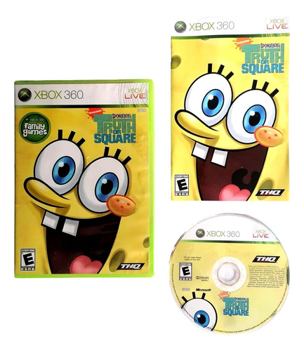 Spongebob's Truth Or Square Xbox 360 (Reacondicionado)