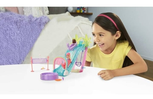 Set De Juego Polly Pocket Parque Acuatico De Deportes