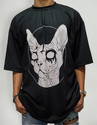 Camiseta Unisex Gato Diabólico