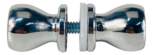 Puxador Para Box De Vidro 1629b Cor Cromado