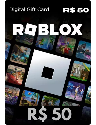 Card Roblox Robux  MercadoLivre 📦