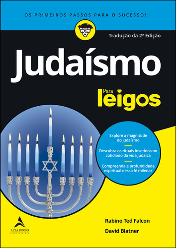 Judaísmo Para Leigos - 2ª edição, de Ted Falcon. Editora Alta Books em português