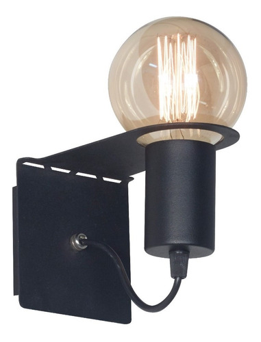 Aplique Pared Vintage Industrial Burgos 1 Luz Apto Led C