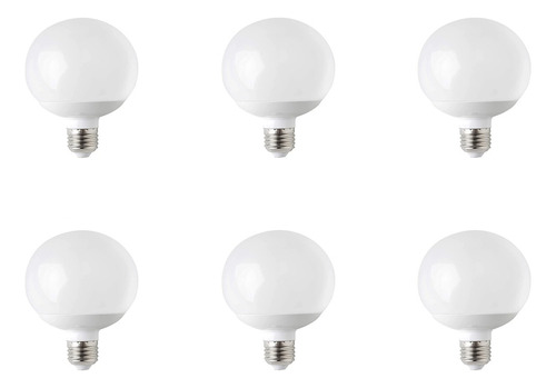 Pack 6 Lámpara Led Bulb G120 18w  - Calidad Unilux 