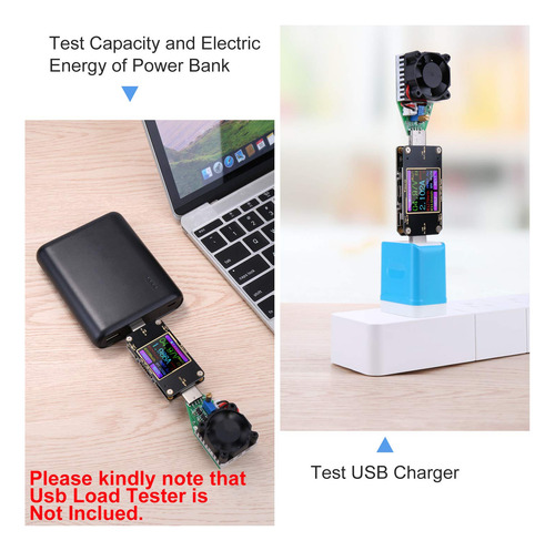 Probador Medidor Potencia Usb C Probador Carga Voltímetro Us