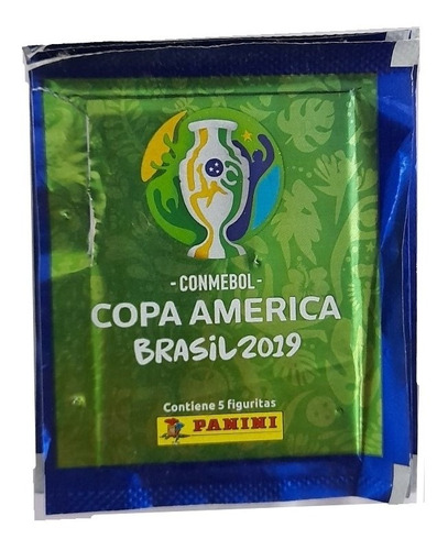 Sobre de láminas Copa América Brasil 2019 Panini - Unidad de 1 x 5 en blíster