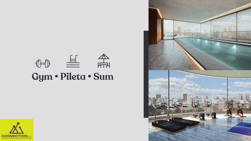 Venta De Cómodo Monoambiente A Estrenar En San Cristobal. . Cochera - Amenities