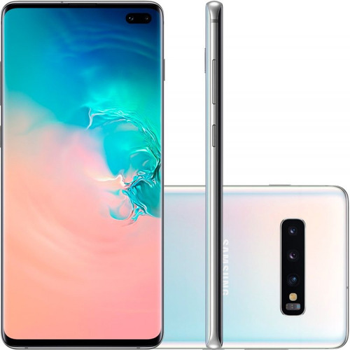 Celular Samsung Galaxy S10 Plus Branco 128gb Dual Chip T