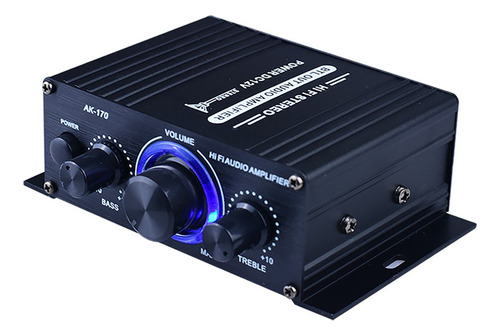 Z Ak170 12v Mini Amplificador De Potencia De Audio Digital