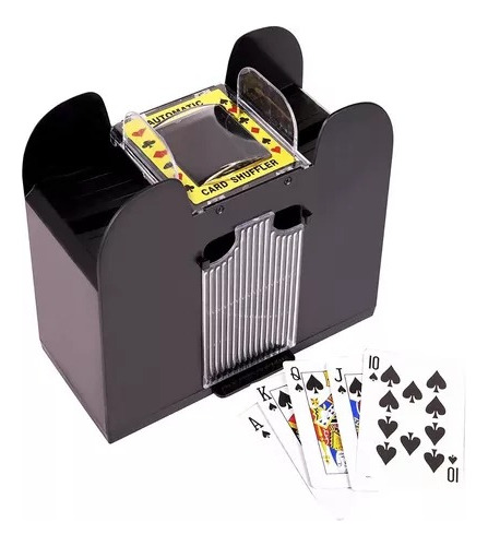 Barajador De Cartas Eléctrico Automatico Mezclador Poker 