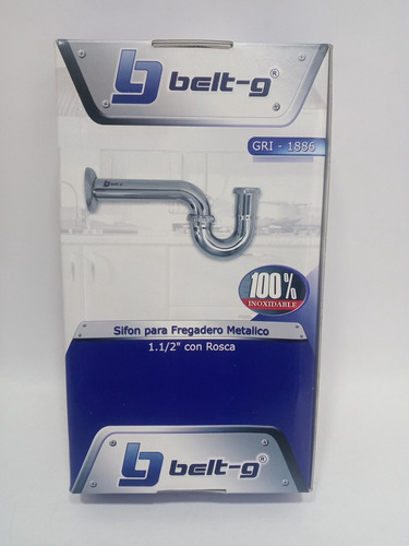 Sifón Para Fregadero Metálico G-belt-g