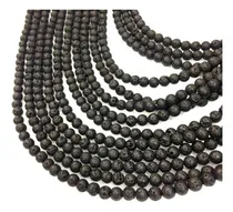 Comprar Piedra Volcanica ( Piedra Lava ) X 3 Tiras 8mm Negra