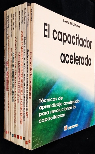 11 Libros De Editorial Panorama, Capacitación Capacitadores 