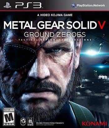 Jogo Ps3 Metal Gear Solid V Ground Zeroes Físico
