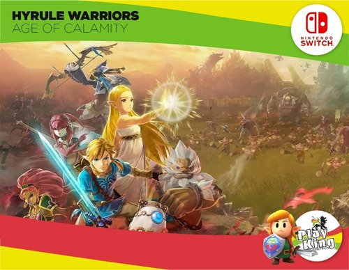 Imagen 5 de 10 de Hyrule Warriors: Age Of Calamity Nintendo Switch Playking