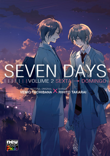 Seven Days: Volume 2, de RIHITO TAKARAI. Editora NewPOP, capa mole em português