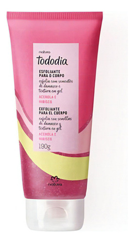  Exfoliante Corporal Acerola E Hibisco Tododia Natura