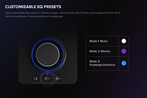 Audio Digital Creative 70sb181000000 Sound Blaster X3 Con...