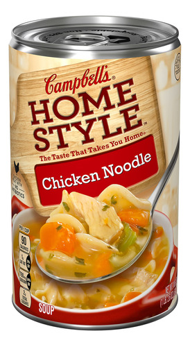 Campbell's Homestyle Sopa, Sopa De Fideos Con Pollo, Lata De