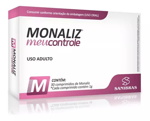 Monaliz Meu Controle 30cps - Sanibras