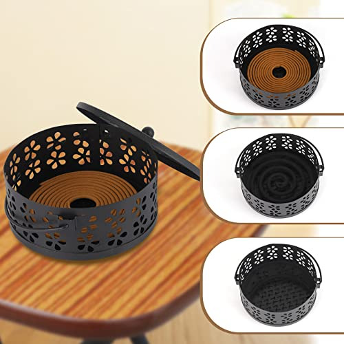 Soporte De Bobina De Mosquito Portátil Retro, 2 Unidades
