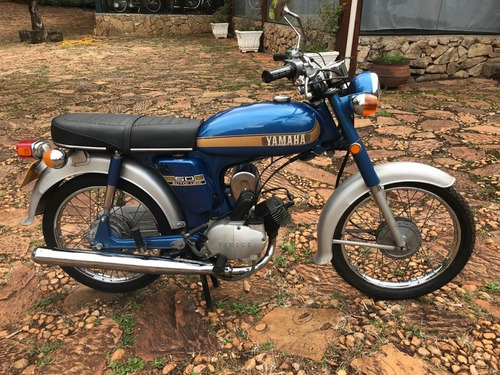 Yamaha Yb50 1973 Impecável Placa Amarela