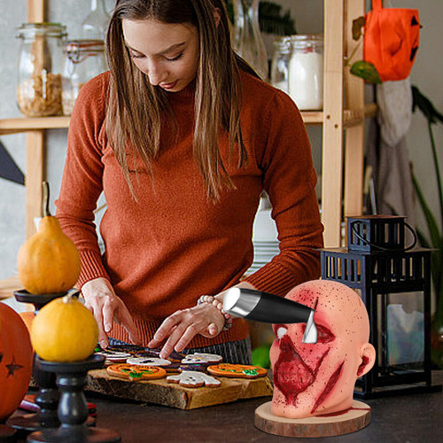 J Bloque De Cuchillos De Halloween Soporte De Cocina Para
