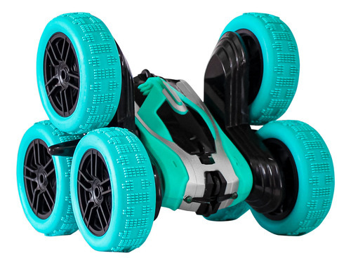 Carro Trucos Con Giros Rc Toy Logic Color Azul