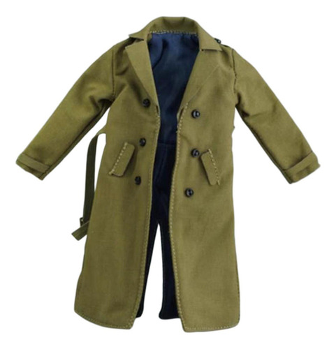 Gabardina Con Figura De Mujer A Escala 1/12, Disfraz De