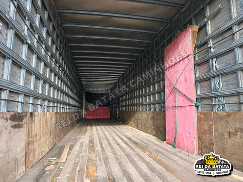 Carreta Semi Reboque Baú Facchini 3 Eixos C/ Pneus 28 Pallet