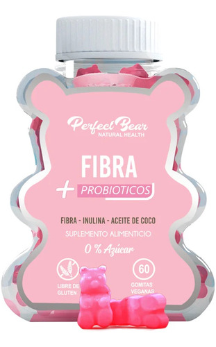 Suplemento Alimenticio Fibra 60u Perfect Bear