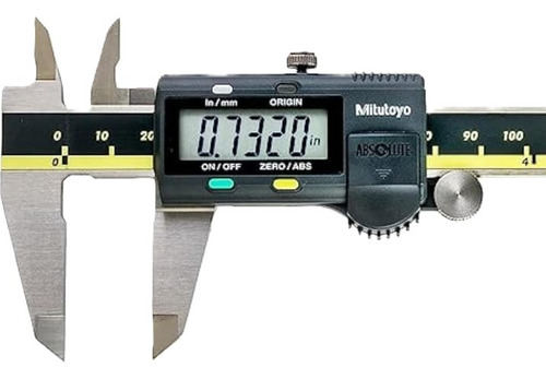 Calibrador Marca Mitutoyo 6 Pulg/150mm. Mod. 500-196-30