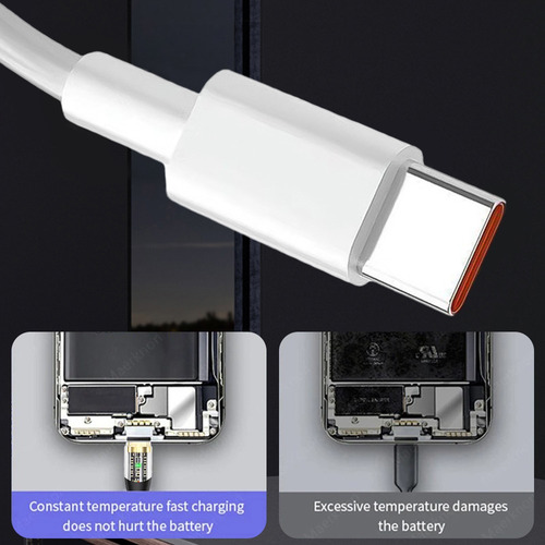 - Cable De Datos De Carga Tipo C Extralargo