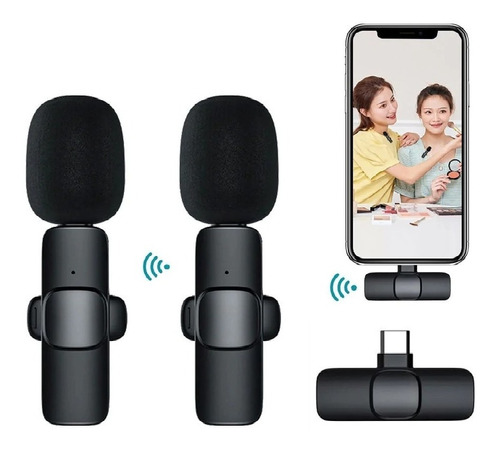 Micrófono Inalámbrico Lavalier-k9 Para iPhone